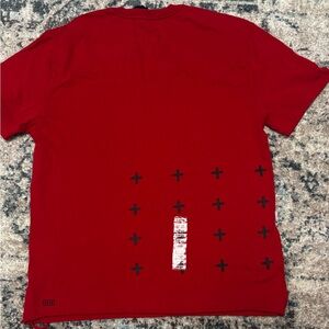Brand new with tags Ksubi Red Men's Short Sleeve Graphic Tee - Casual Crew Neck
